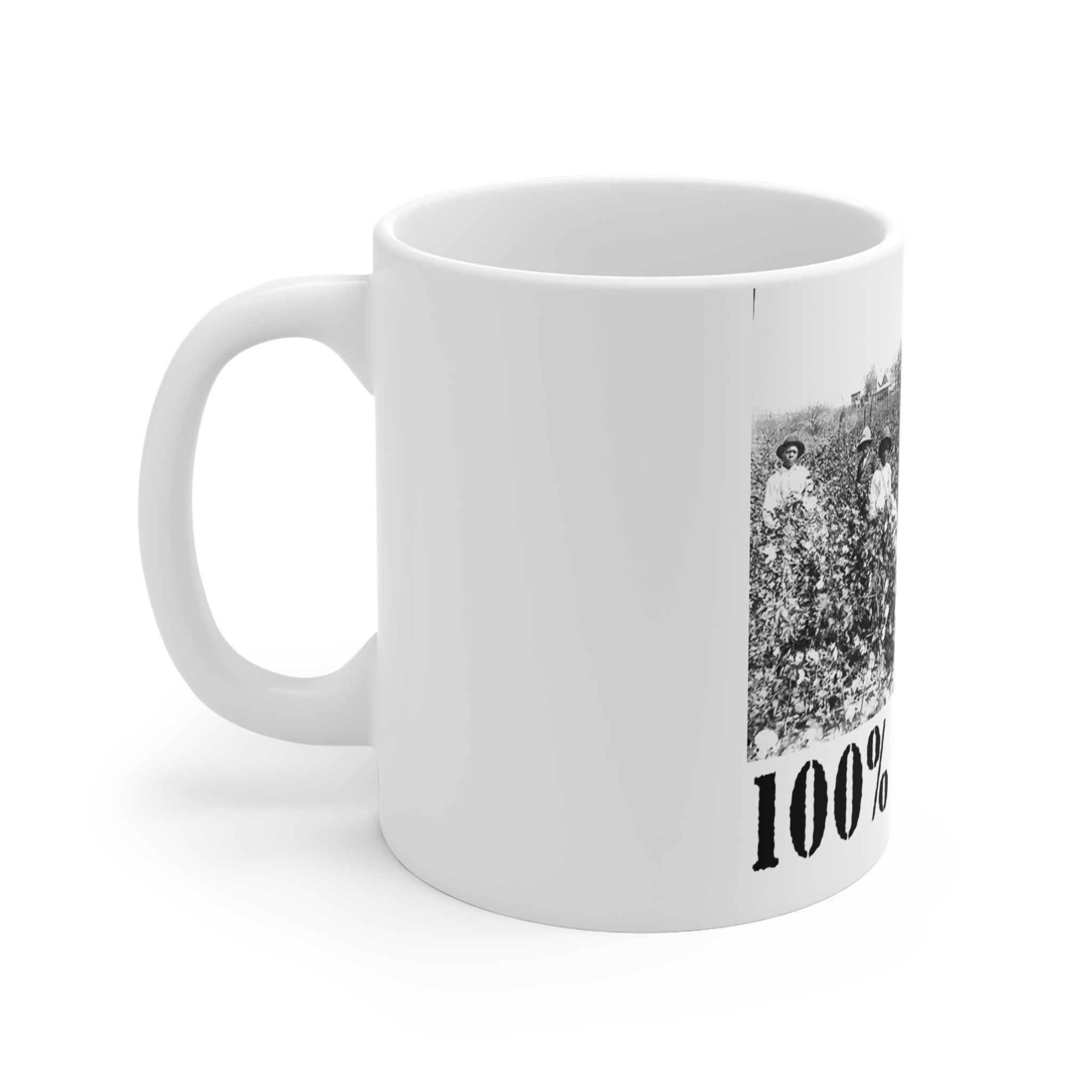 100% Cotton  Mug