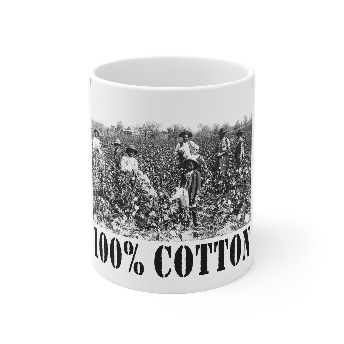 100% Cotton  Mug